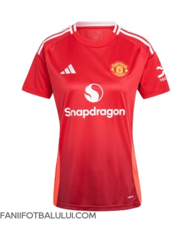 Manchester United Tricou Fotbal Replică 2024-25 Femei Acasa